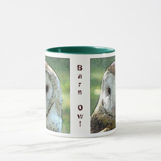 Barn Owl Kijk Mok (Midden)