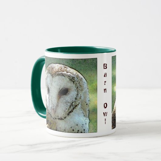 Barn Owl Kijk Mok (Voorkant links)