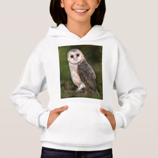 Barn Owl Kind Hoodie (Voorkant)