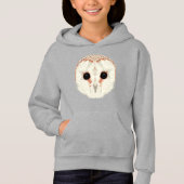 Barn Owl Kinder Pullover Hoodie (Voorkant)
