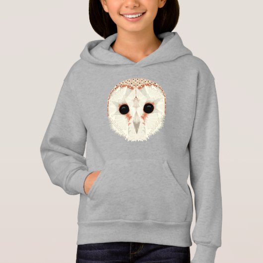 Barn Owl Kinder Pullover Hoodie (Voorkant)