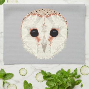 Barn Owl Kitchen Towel Theedoek