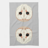 Barn Owl Kitchen Towel Theedoek (Verticaal)