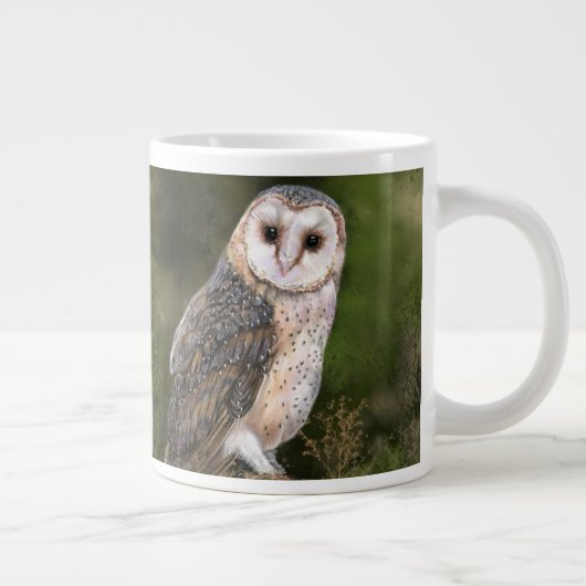 Barn Owl Koffiebekers Grote Koffiekop (Rechts)