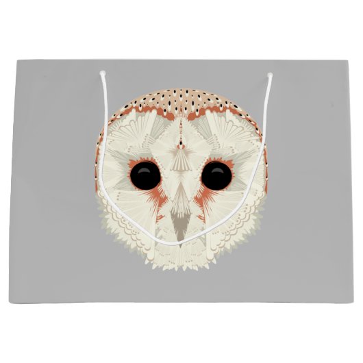 Barn Owl Large Cft Bag Groot Cadeauzakje (Voorkant)