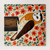 Barn Owl Legpuzzel (Horizontaal)
