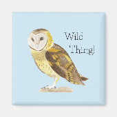 Barn Owl Magneet (Voorkant)