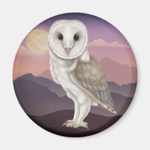 Barn Owl Magneet