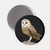 Barn Owl Magneet (Voorkant / Achterkant)