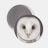 Barn Owl Magneet (Voorkant / Achterkant)