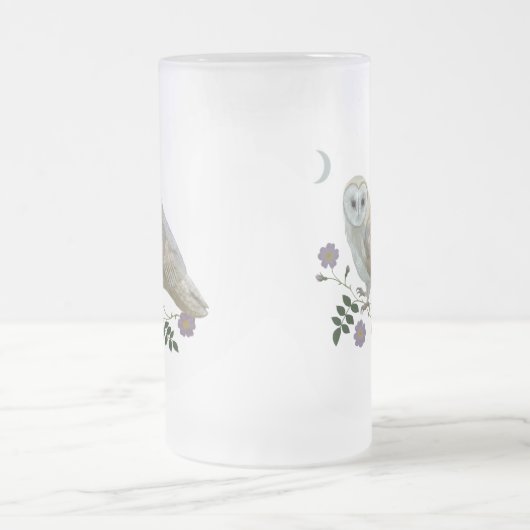 Barn Owl Matglas Bierpul (Center)