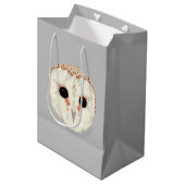 Barn Owl Medium Gift Bag Medium Cadeauzakje (Voorkant Gekanteld)