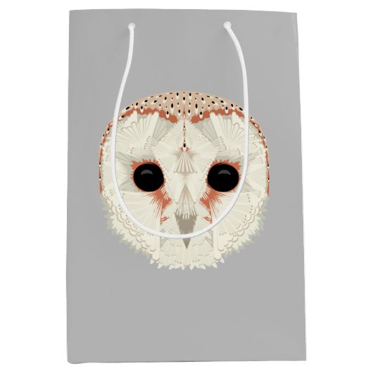 Barn Owl Medium Gift Bag Medium Cadeauzakje (Voorkant)