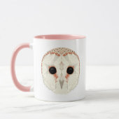 Barn Owl Mok Roze (Links)