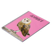 Barn Owl Notitieboek (Linkerzijde)