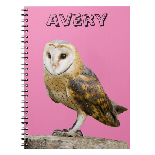 Barn Owl Notitieboek (Voorkant)