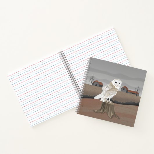 Barn Owl Notitieboek (Binnen)