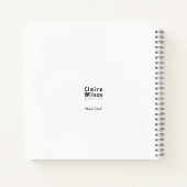 Barn Owl Notitieboek (Achterkant)