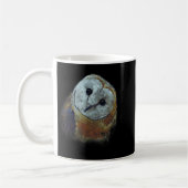 Barn Owl Painting Owl Art  Koffiemok (Links)