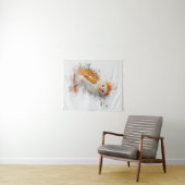 Barn Owl Painting Wandkleed (In Situ (horizontaal))