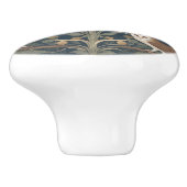 Barn Owl Pattern William Morris stijl Uilen Keramische Knop (Zijkant)