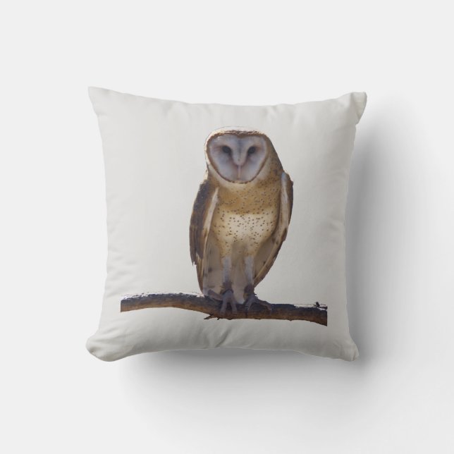 Barn Owl Pillow Kussen (Voorkant)