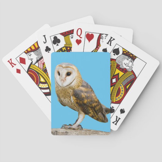 Barn Owl Pokerkaarten (Achterkant)