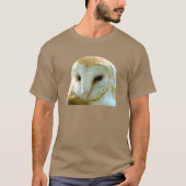 Barn Owl Portrait T-shirt (Voorkant)