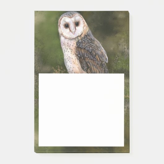 Barn Owl Post-it® notes (Voorkant)