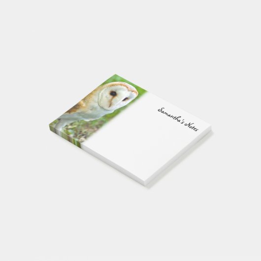 Barn Owl Post-It Notes (Schuin)