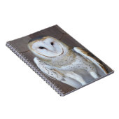 Barn Owl Raptor Foto Notitieboek (Rechterzijde)