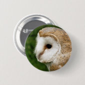 BARN OWL RONDE BUTTON 5,7 CM (Voorkant /achterkant)