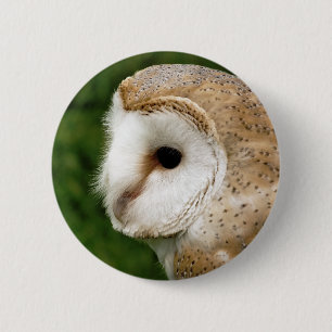 BARN OWL RONDE BUTTON 5,7 CM