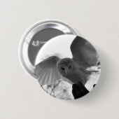 Barn Owl Ronde Button 5,7 Cm (Voorkant /achterkant)