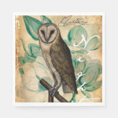 Barn Owl  Servet (Voorkant)