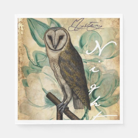 Barn Owl  Servet (Voorkant)