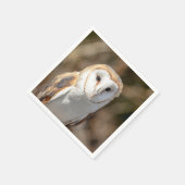 Barn Owl Servetten (Hoek)