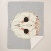 Barn Owl Sherpa Blanket Sherpa Deken (Voorkant)