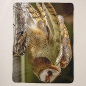 BARN OWL SHERPA DEKEN (Voorkant)