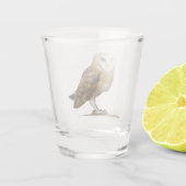 Barn Owl Shot Glas (Achterkant)