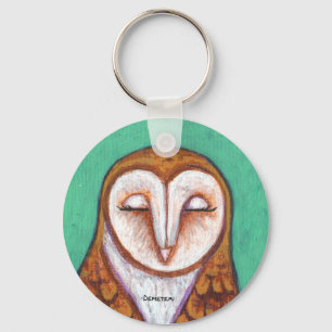 Barn Owl Sleutelhanger