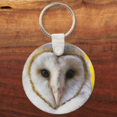 Barn Owl Sleutelhanger (Voorkant)