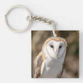 Barn Owl Sleutelhanger (Voorkant)