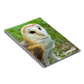 Barn Owl Spiral notebook Notitieboek (Rechterzijde)