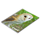 Barn Owl Spiral notebook Notitieboek (Linkerzijde)