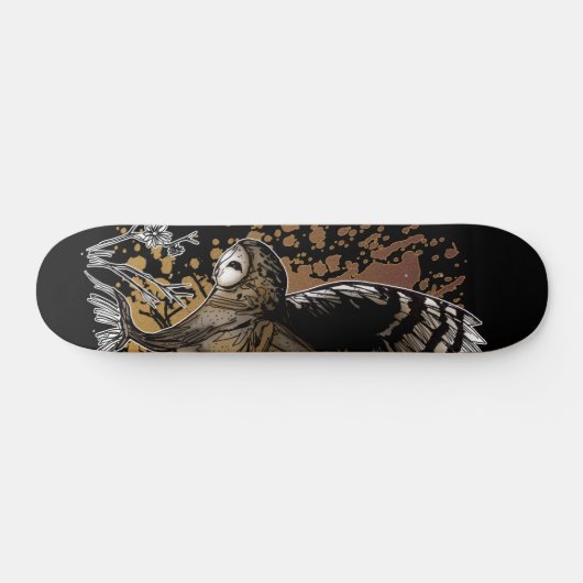 Barn Owl Stance Persoonlijk Skateboard (Horizontaal)