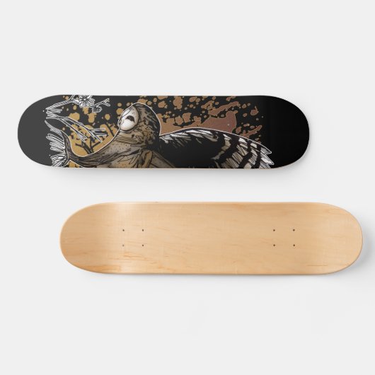 Barn Owl Stance Persoonlijk Skateboard (Horizontaal)