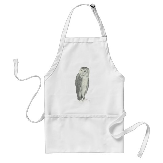 Barn Owl |  Standaard Schort (Voorkant)
