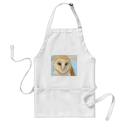 Barn owl standaard schort (Voorkant)