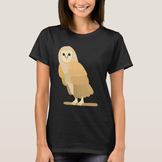 Barn Owl T-shirt (Voorkant)